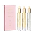Caswell-Massey Bouquet Discovery Set - Includes Peony, Orchid & Rose - Travel Size Perfume for Women, Vibrant Floral Scents - Botanical Perfume Gift