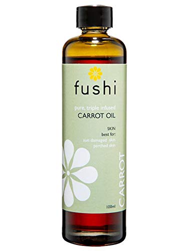 Fushi Carrot Organic Oil 100ml Extra Virgin, Biodynamic Harvested Cold Pressed by Fushi Wellbeing
