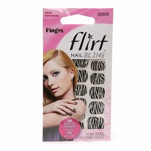 Fing'rs Flirt 3D Bling Nail Art, 14ct Beauty & Personal Care Fing'rs