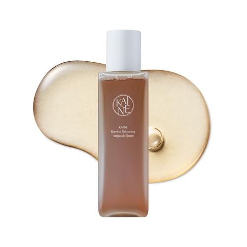 KAINE Kombu Balancing Ampoule Toner for Glass Skin, Deep Hydration & Skin Barrier Strengthening with 1% Panthenol and 60% Fermented Kombu, Korean Skin