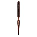 GranNaturals Teasing Boar Bristle Hair Brush for Women - Slick Back Comb with Rat Tail Pick for Hair Sectioning Used for Edge Control, Backcombing