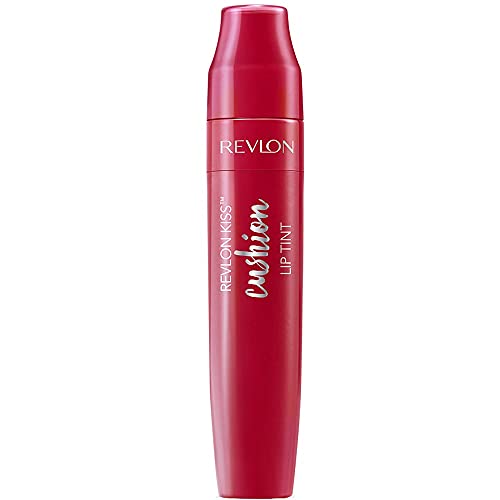 REVLON Kiss Cushion Lip Tint Lipstick,Crimson Feels