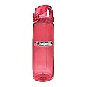 Nalgene On the Fly BPA-Free Water Bottle, Petal w Beet Red, 24 oz