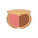 tarte park ave princess cream cheek duo - Blush & Bronzer Duo with Buildable Waterproof Cheek Tint Infused with Coconut, Vitamin E & Guava Seed, Vegan