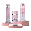Lattafa Yara Bundle - Eau De Parfum 100ml + Perfumed Body Spray 200ml + Air Freshener 300ml | Long-Lasting Floral Vanilla Scent for Women | Complete