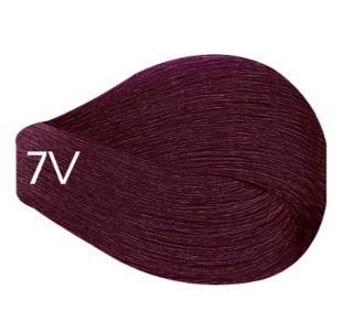 Vivitone Permanent Cream Color (7V Violet Blonde) 3oz. - 100% Grey Coverage, Long Lasting Shine, Made in Italy.