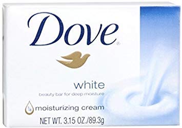 White Moisturizing Cream Beauty Bar for Unisex By Dove, 3.15 Ounce (Pack of 5)