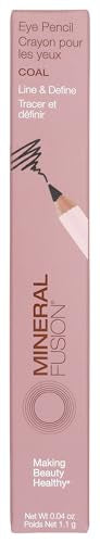 Mineral Fusion Coal Eye Pencil, 0.04 Oz