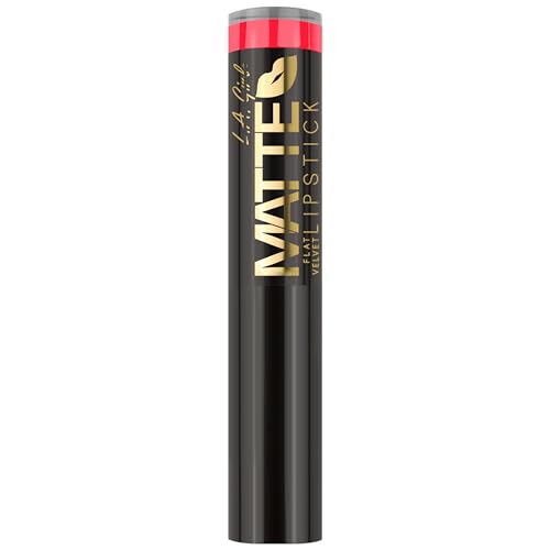 L.A. Girl Matte Flat Velvet Lipstick, Hot Stuff GLC807
