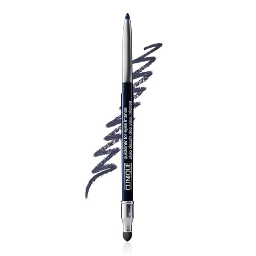 Clinique Quickliner For Eyes Intense Eyeliner Pencil | Water Resistant, Smudge Resistant + Safe For Sensitive Eyes, Intense Midnight