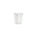 Cambro (RFS22PP190) 22 qt Round Graduated Food Storage Container - Camwear®