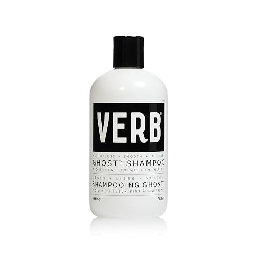 VERB Ghost Shampoo, 12 fl oz - Infused with Moringa Oil - Cleanses Fine and Weighed Down Hair - Vegan, No Parabens or Harmful Sulfates Beauty and Personal Care VERB Default Title