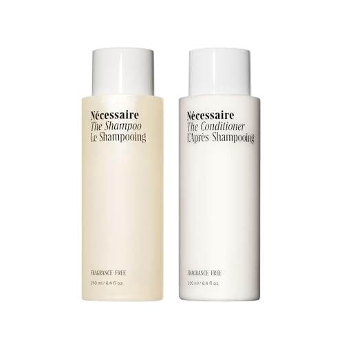 Nécessaire The Hair Duo - Shampoo and Conditioner Set 2 x Full-Size. The Shampoo + The Conditioner. Hyaluronic Acid + Vitamin B Complex Beauty and Personal Care Nécessaire Default Title