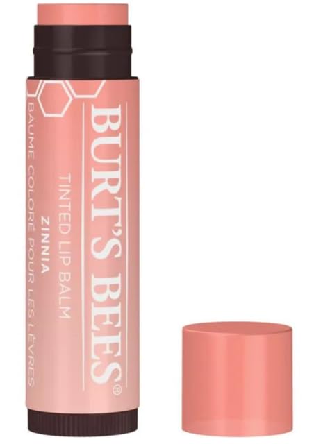 Burt's Bees Tinted Lip Balm | 3 Lip Balms - Red Dahlia, Hibiscus, Zinnia
