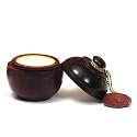 Lasa Aromatics Natural Solid Perfume Body Musk In Wooden Jar - 6 gm (White Musk) Beauty & Personal Care LASA AROMATICS