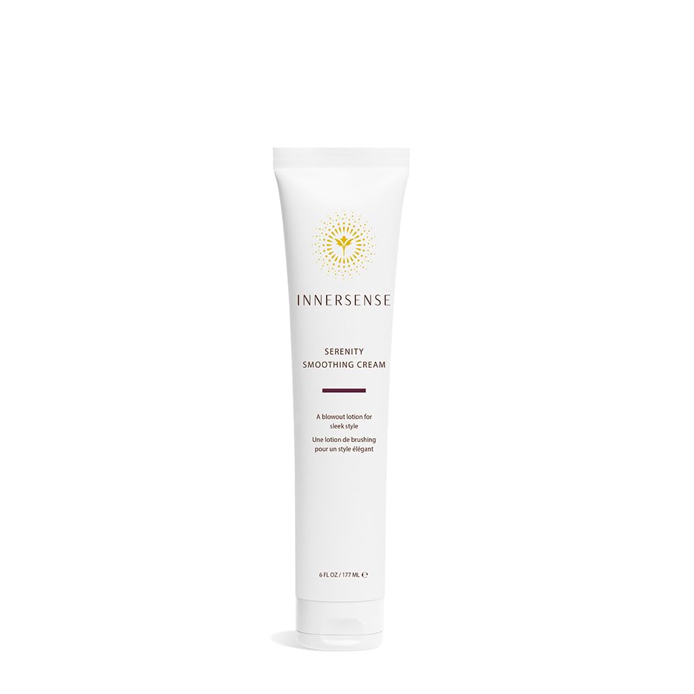 Innersense Organic Beauty - Natural Serenity Smoothing Hair Cream | Non-Toxic, Cruelty-Free Haircare (6 oz | 177 ml)