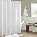 Madison Park Arlo 100% Cotton Shower Curtain, Texture Waffle Weave Design 800 GSM Hotel Quality, Soft Trendy Bathroom Décor, Machine Washable…