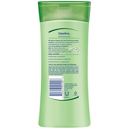 Unilever Vaseline Intensive Care Aloe Soothe Lotion, 10 Fl Oz (305213091006-1c)