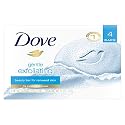 Dove Beauty Bar for Softer Skin Gentle Exfoliating More Moisturizing Than Bar Soap 3.75 oz 4 Bars