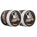 Suavecito Pomade Original All Day Hold for Hairstyles for Men, Medium Shine Water Based Wax Like Flake Free Gel, Easy To Wash Out, 8 Oz, Pack of 2