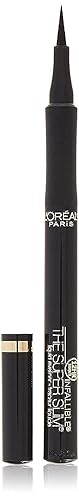 L'Oreal Paris Makeup Infallible Super Slim Long-Lasting Liquid Eyeliner, Ultra-Fine Felt Tip, Quick Drying Formula, Glides on Smoothly, Black, Pack