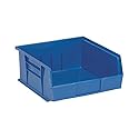 Quantum Storage QUS235 Ultra Stack and Hang Bins - 10-7/8" x 11" x 5" - 6 Pack