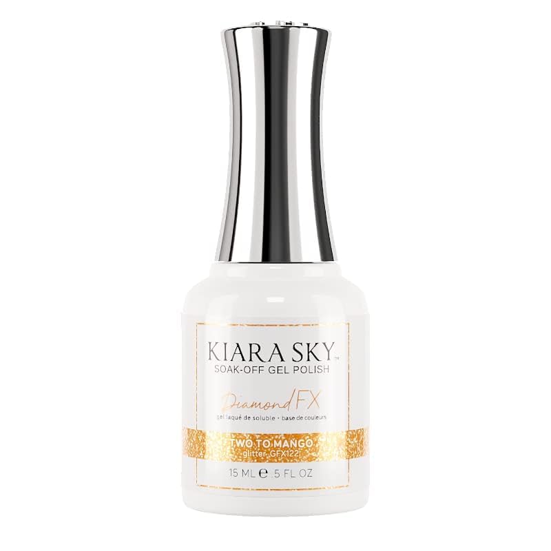 KIARA SKY Diamond FX Reflective Gel Polish (Two to Mango) Beauty & Personal Care KIARA SKY