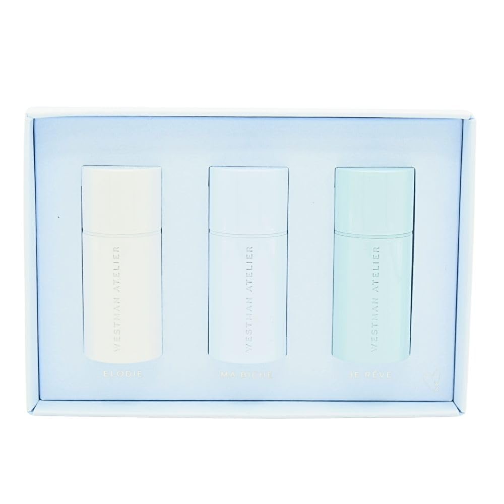 WESTMAN ATELIER Mini Lip Suede Hydrating Matte Lipstick Trio Gift Set: Je Rêve, Elodie & Ma Biche