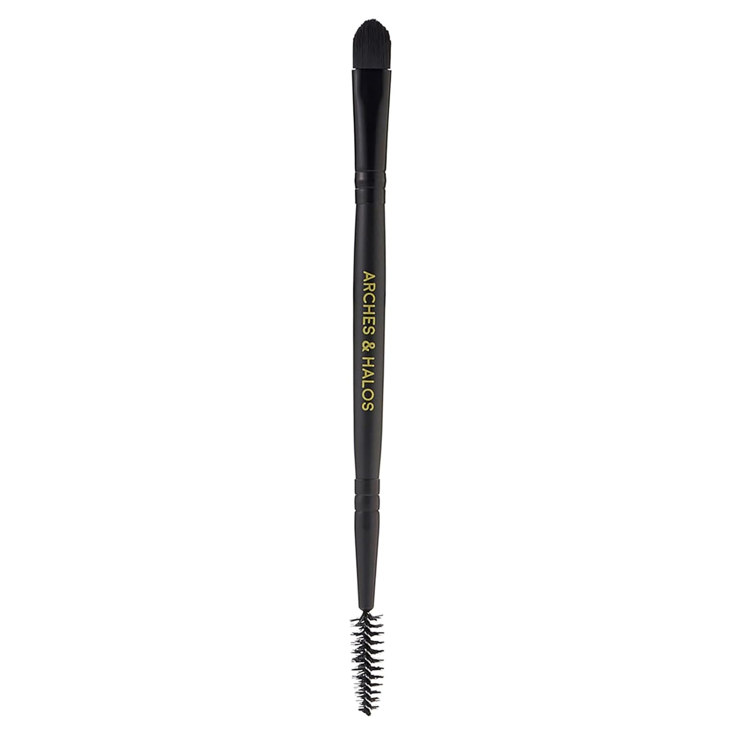 Arches and Halos Dual Ended Blending Makeup Brushes - Precision Concealer and Eyebrow Brush - Spoolie for Taming and Sculpting Brows - 1 pc