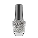 Morgan Taylor Nail Lacquer (Am I Making You Gelish?) Silver Professional Lacquer, Vibrant, Chip-Resistant, Fast-Drying, Long-Lasting, High-Shine Beauty & Personal Care Morgan Taylor