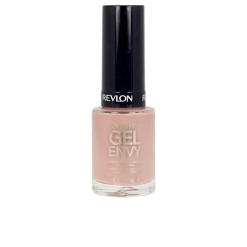 Revlon ColorStay Gel Envy Longwear Nail Polish, with Built-in Base Coat & Glossy Shine Finish, in Nude/Brown, 535 Perfect Pair, 0.4 oz