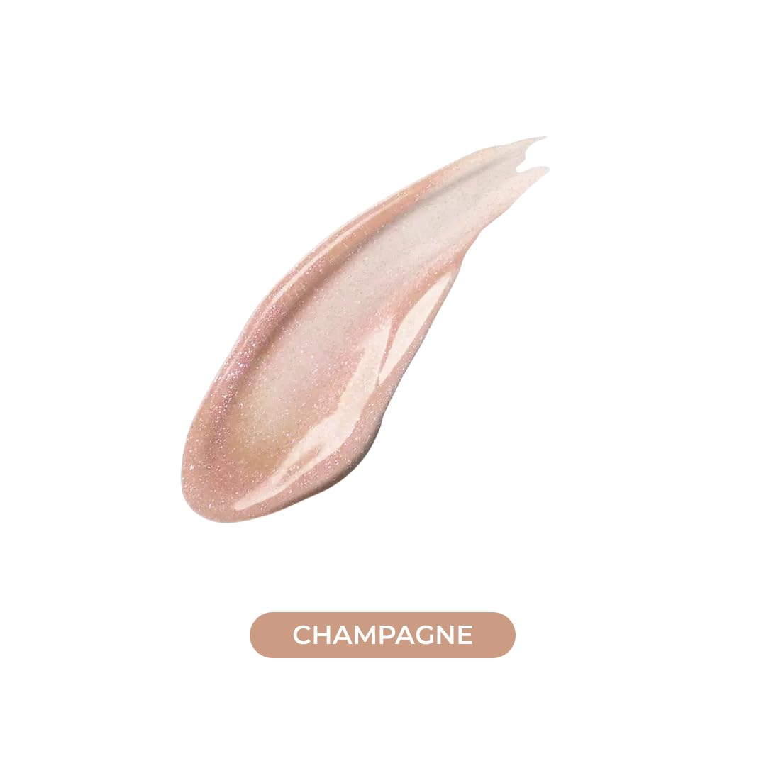 L.A. Girl Lumilicious Luminous Lipgloss, Champagne GLG937
