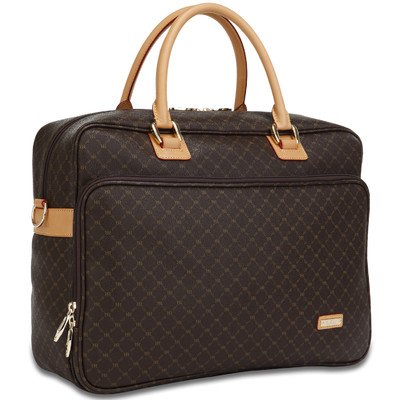 Signature Travel Carrier Laptop Briefcase Color: Brown