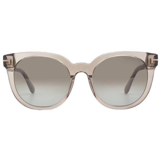 Tom Ford Moira Brown Mirror Cat Eye Ladies Sunglasses FT1109 45G 53