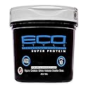 Eco Style Styling Gel Super Protein, Black, 16 Ounce