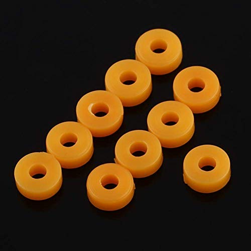Walfront 26pcs Plastic Spindle Gear Set – Assorted Shaft Gears for DIY Robot, Car & Aircraft Models (2mm–4mm, White/Blue)