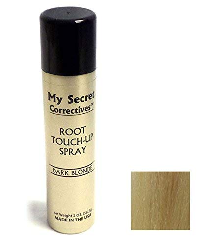 My Secret Correctives Hair Highlighter and Root Touch-up Spray - DARK BLONDE - 2oz