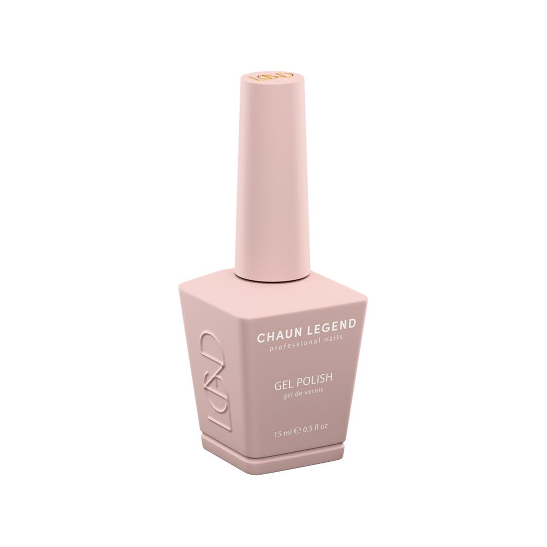 Chaun Legend Gel Nail Polish | Talk Of The Town LG5117 (rose nude) | Soak Off UV LED Cure Gel Polish High Gloss 15ml Beauty & Personal Care Chaun Legend Professional Nails
