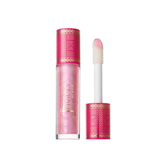 Juvia's Place Lip Gloss So Glazed - Clear, Pink Shimmer, 16 oz, Plump, Glides on Richly Glossy and Smooth, Long Lasting Non-Sticky Luscious High Shine Beauty & Personal Care Juvia's Place