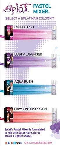 Splat | Pastel Mixer Kit | White Cream Base 6 oz. | Semi-Permanent Hair Dye | Vegan and Cruelty-Free