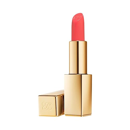 Estée Lauder Pure Color Long-Lasting Matte Lipstick for Women with Matte Finish | Plumping & Nourishing, 0.12 Ounce, 600 Visionary