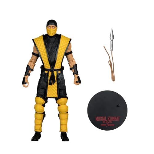 McFarlane Toys- Mortal Kombat Klassic Scorpion 7in Action Figure