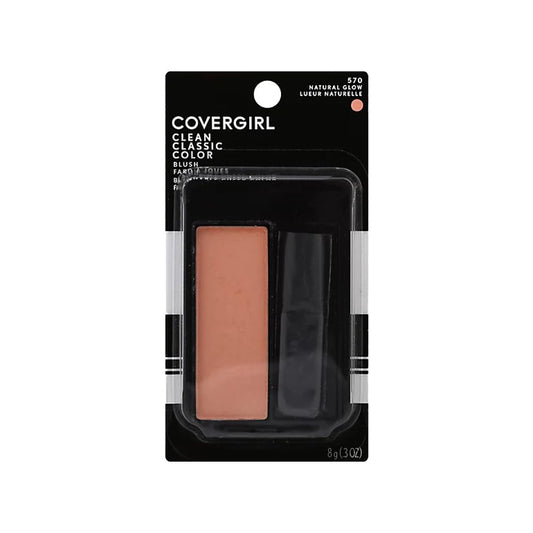 CoverGirl Classic Color Blush, Natural Glow [570], 0.3 oz (Pack of 2)