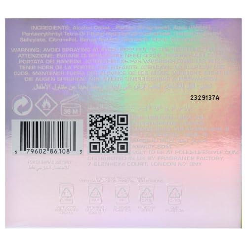 Police To Be Good Vibes for Women, 2.5 oz EDT Spray