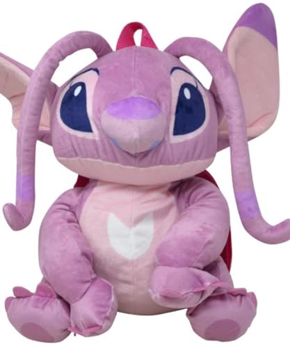 Disney Stitch Angel 16" Plush Backpack