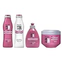 Recamier Professional Salon In +Pro Liss Control Hair 4 Piece Small Kit - Shampoo + Conditioner 10.1oz + Leave In Detangler 10.1oz + Deep Treatment