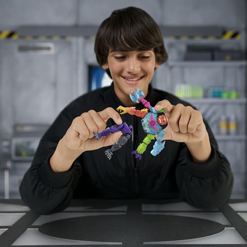 MRBEAST LAB Hybrids Mega Pack – Mix & Match 5 Action Figures with Hybrid Parts, Reveal Mega Torso Panther & Real Colors, Collect 30+ Beasts
