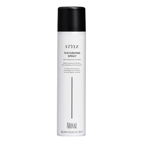 ALOXXI Texturizing Spray Lightweight Spray for Tousled Styles with UV Color Protection, 6.5 Oz