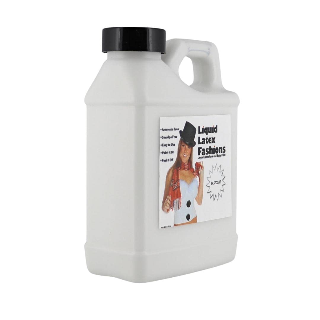 Liquid Latex Fashions - Ammonia Free Halloween Basecoat Face and Body Paint, Ideal for Art, Theater, Parties, School Plays, Cosplays and Concerts- 8