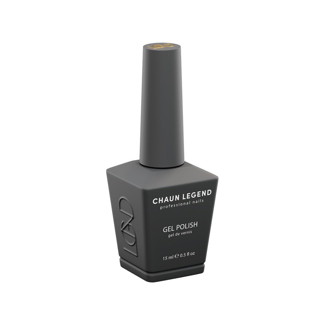 Chaun Legend Gel Nail Polish | Back That Ash Up LG5238 (metallic silver shimmer) | Soak Off UV LED Cure Gel Polish High Gloss 15ml Beauty & Personal Care Chaun Legend Professional Nails